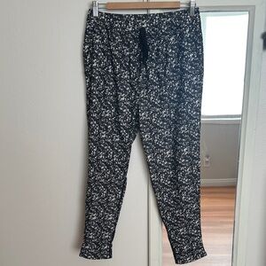 lululemon athletica Black & White Speckle Joggers